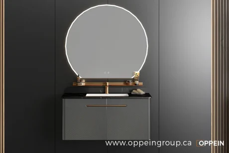 Custom Grey Bathroom Vanity for Sale - TITAN