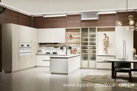 Modern French Kitchen Cabinets Design PLCC23031