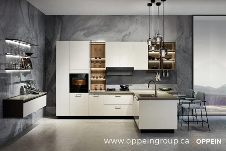 Luxury Frameless Flat Panel Kitchen Cabinet - SONG FOR YOU