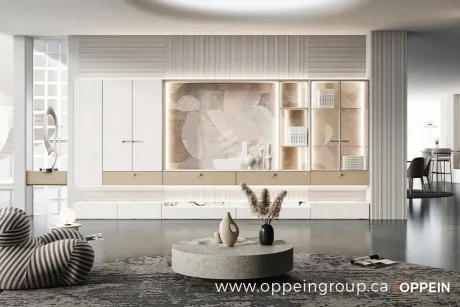 Molan Series White Minimalist Whole House Interior Design OP24L02