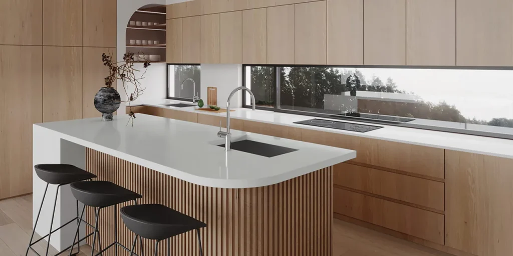10 Ideas to Create a Modern Kitchen with White Quartz Countertops
