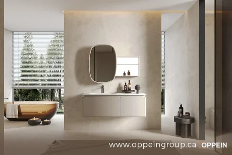 Tahiti Series Serene Floating Bathroom Vanity - OBV25P04